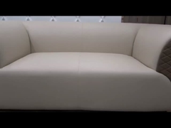 방 소파 호텔 빌라를 하는 호화 근대적 디자인 가죽 소파 세트 가구 카우치