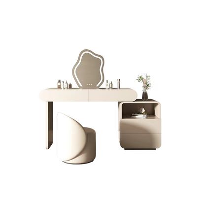 주문 창조적 살구나무 호텔 경대는 서랍들 고체 목재와 함께 설정했습니다 online manufacture