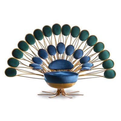 주문 한 개의 소파 의자 고전적 동시대 고급 빛 한 개의 소파를 피콕 online manufacture