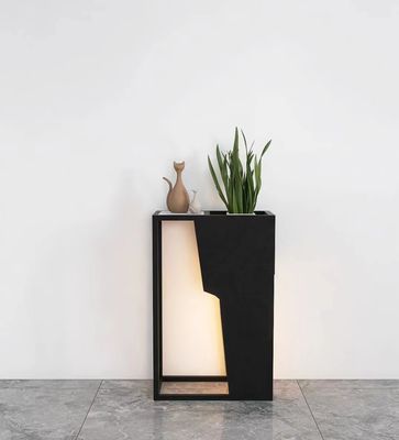 ISO9001 호화 호텔 가구 고체 목재 콘솔 테이블 480*480*690 Mm 관습