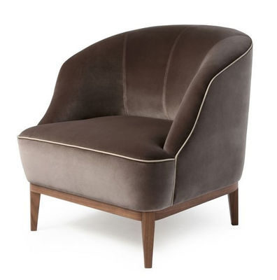 Custom Star Hotel Guest Exclusive Armchair With Fabric Option And Wood Legs. 천으로 만든 의자, 목재로 만든 다리