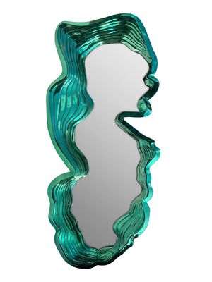 전기화 된 Jade Mirror 하이엔드 판매 부문 협상 영역 배경